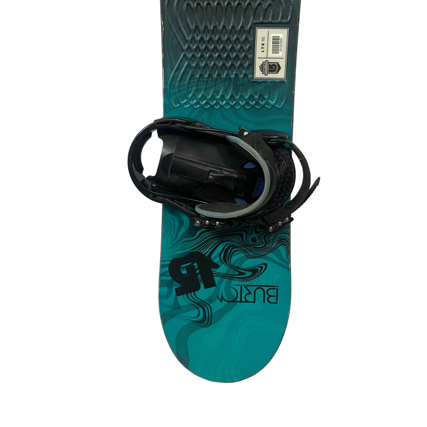 Snowboard 115 cm Burton + fijaciones Burton