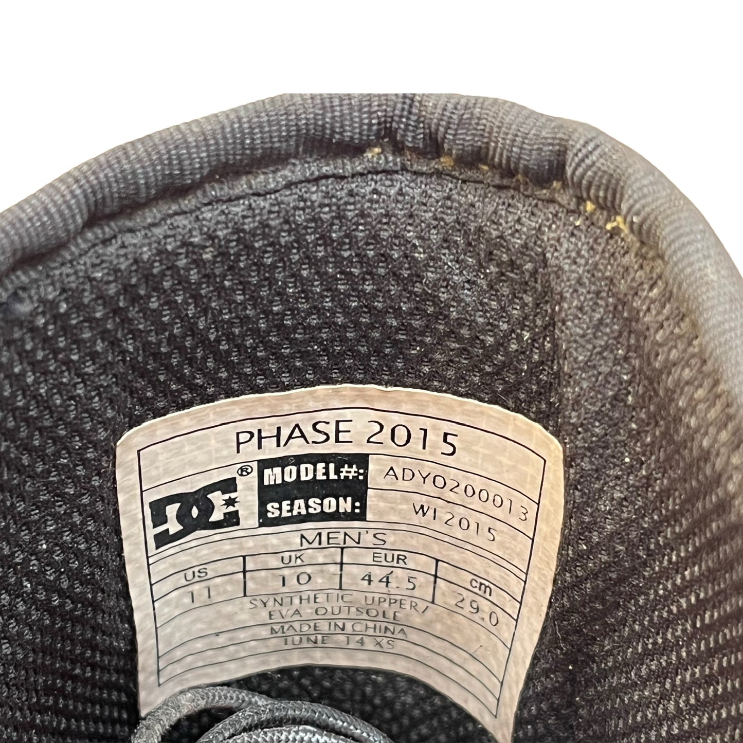 Botas Snowboard 44,5 / 11US / 29CM DC Phase