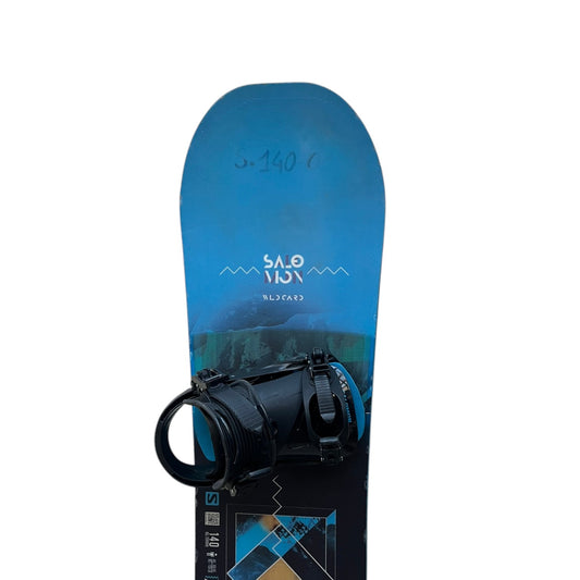 Snowboard 140 cm Salomon Wild Card Unite + Fijaciones Salomon