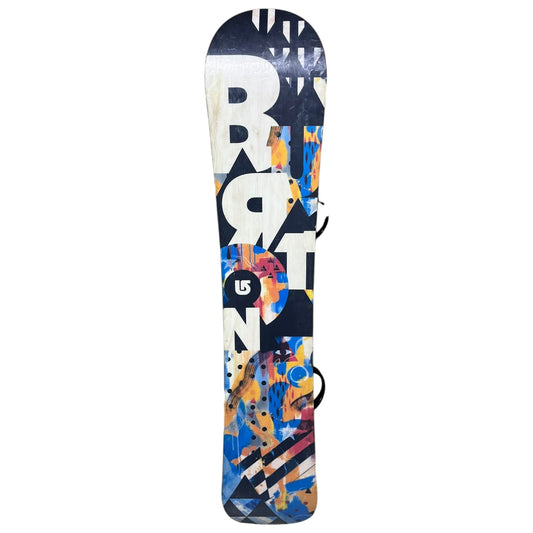 Snowboard 157 cm Burton Operator Wide + Fijaciones Burton Mission (Tabla con DETALLE), usado y preparado en el Taller SnowDrop de Temuco (foto 2 de 6)