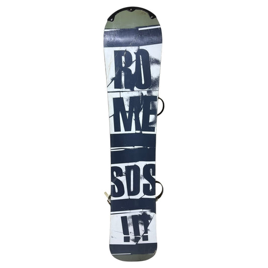Snowboard 152 cm Rome Garage Rocker + Fijaciones, usado y preparado en el Taller SnowDrop de Temuco (foto 2 de 6)
