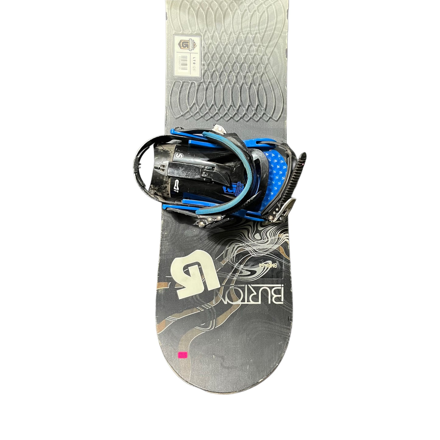 Snowboard 125 cm Burton + fijaciones Burton