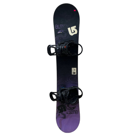 Snowboard 138 cm Burton LTR + Fijaciones Burton, usado y preparado en el Taller SnowDrop de Temuco (foto 1 de 5)