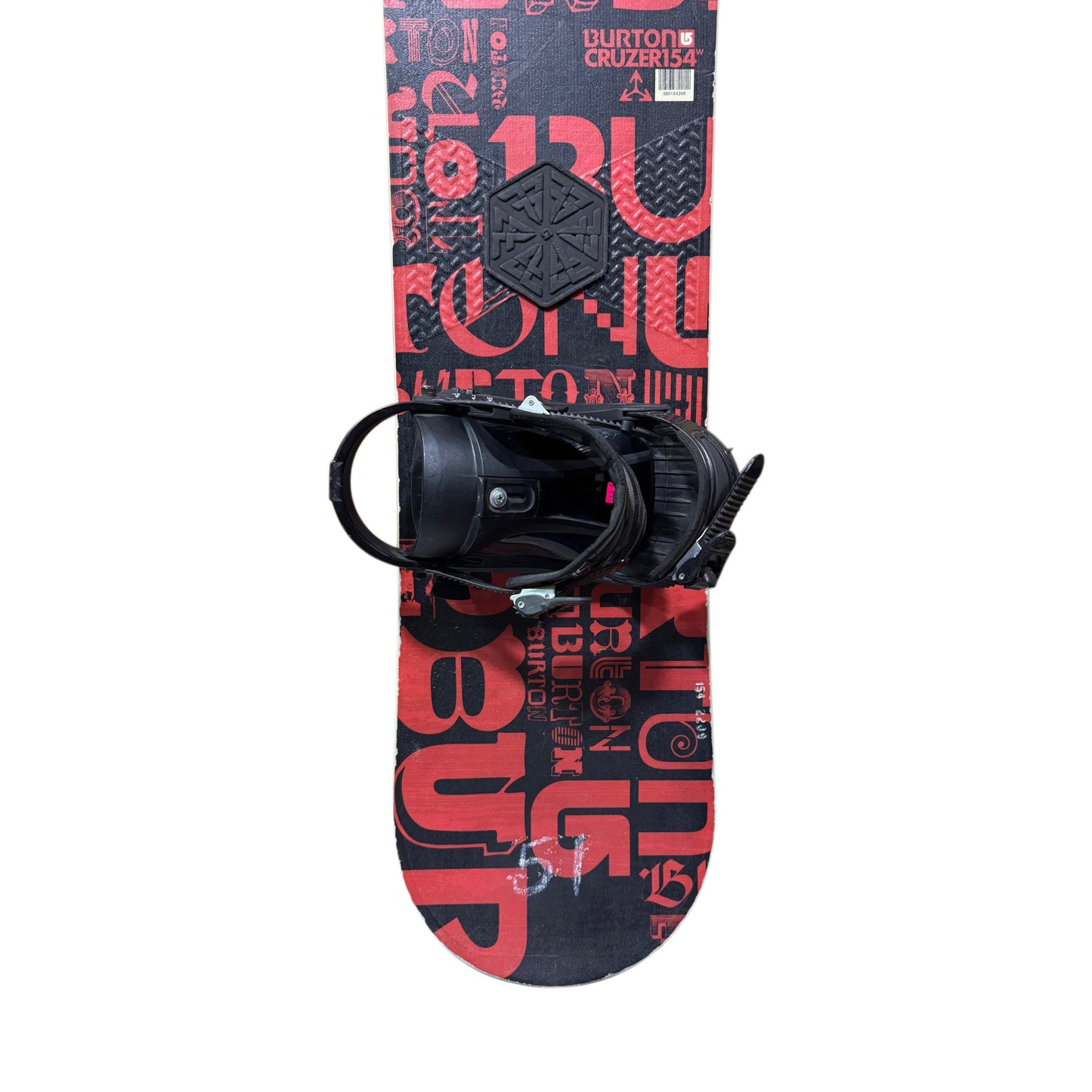 Snowboard 154 cm WIDE Burton Cruzer + Fijaciones Technine