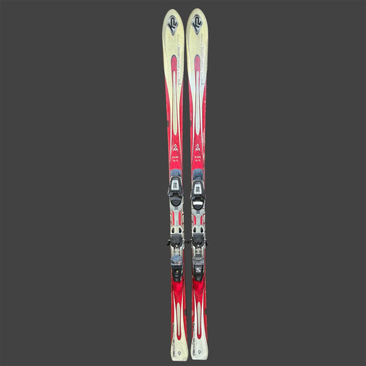 Ski 175cm K2 Escape + Fijaciones, usado y preparado en el Taller SnowDrop de Temuco (foto 1 de 4)