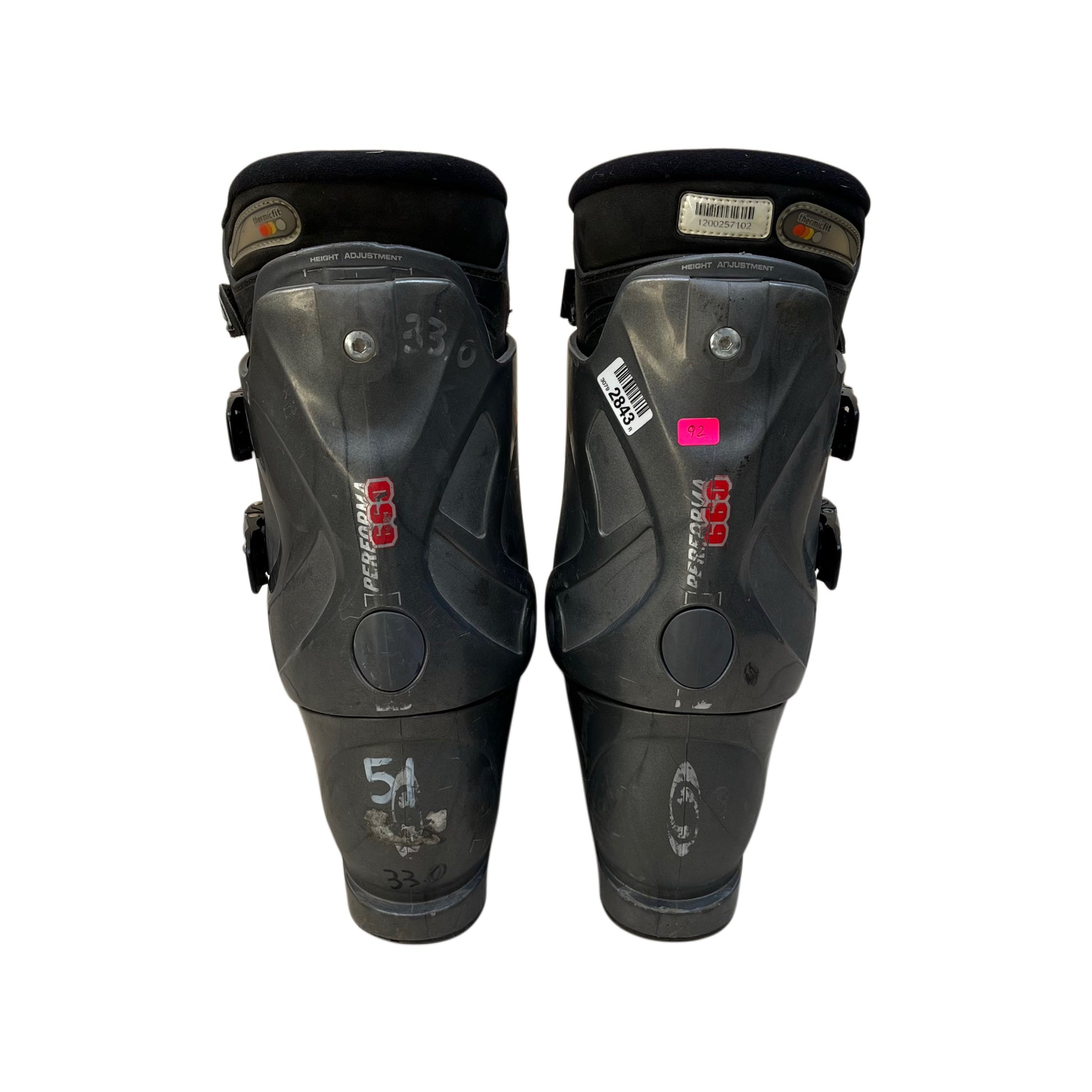 Talla Bota de Ski 31,5 / EUR 49-49,5 / Salomon Performa, usado y preparado en el Taller SnowDrop de Temuco (foto 4 de 5)
