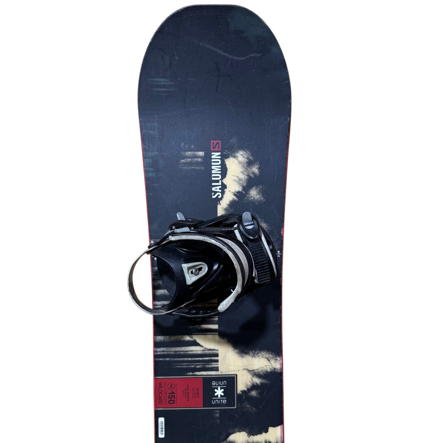 Snowboard 155 cm Salomon + Fijaciones Atomic