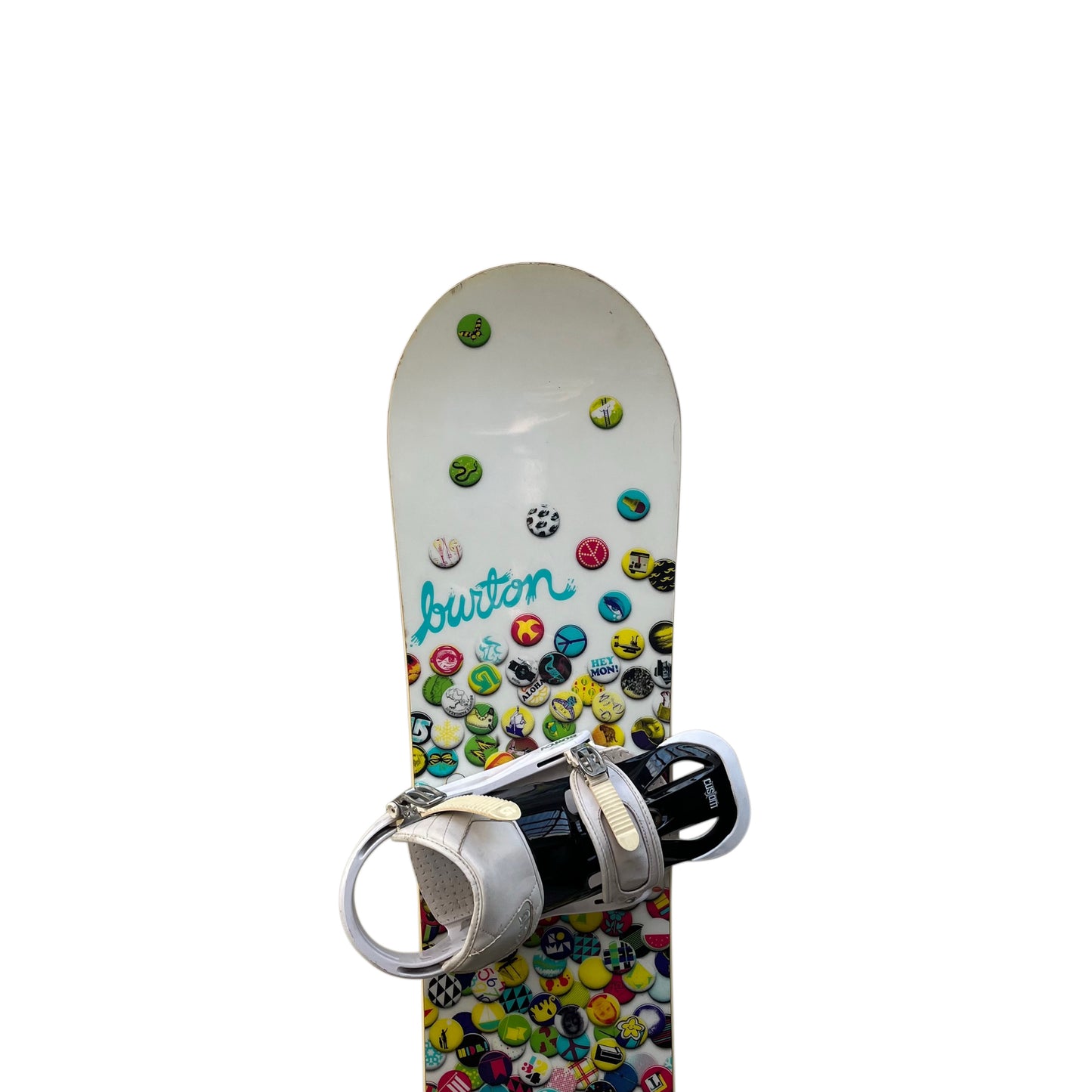 Snowboard 153 cm Burton Feather + Fijaciones Burton Custom