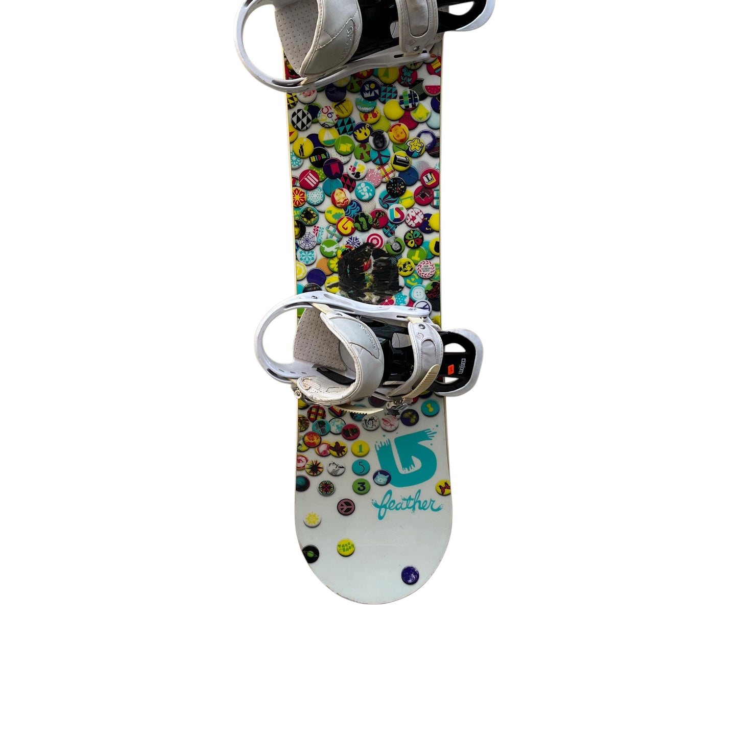 Snowboard 153 cm Burton Feather + Fijaciones Burton Custom