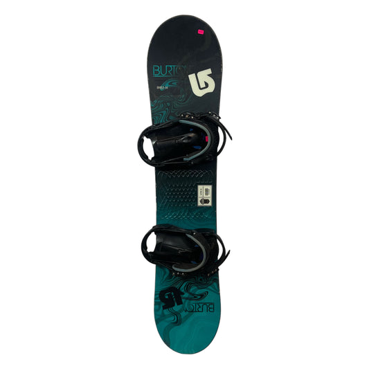 Snowboard 115 cm Burton + fijaciones Burton
