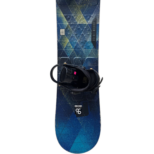 Snowboard 150 cm Burton Learn to Ride + Fijaciones Option Contact