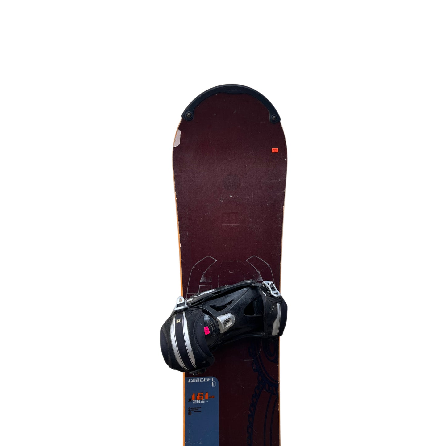 Snowboard 161 cm Head Concept D + Fijaciones