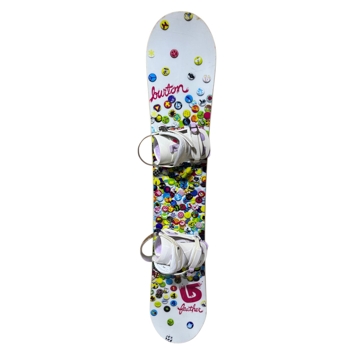 Snowboard 144 cm Burton Feather + Fijaciones