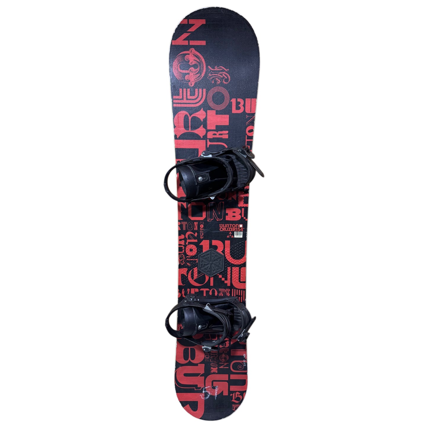 Snowboard 154 cm WIDE Burton Cruzer + Fijaciones Technine