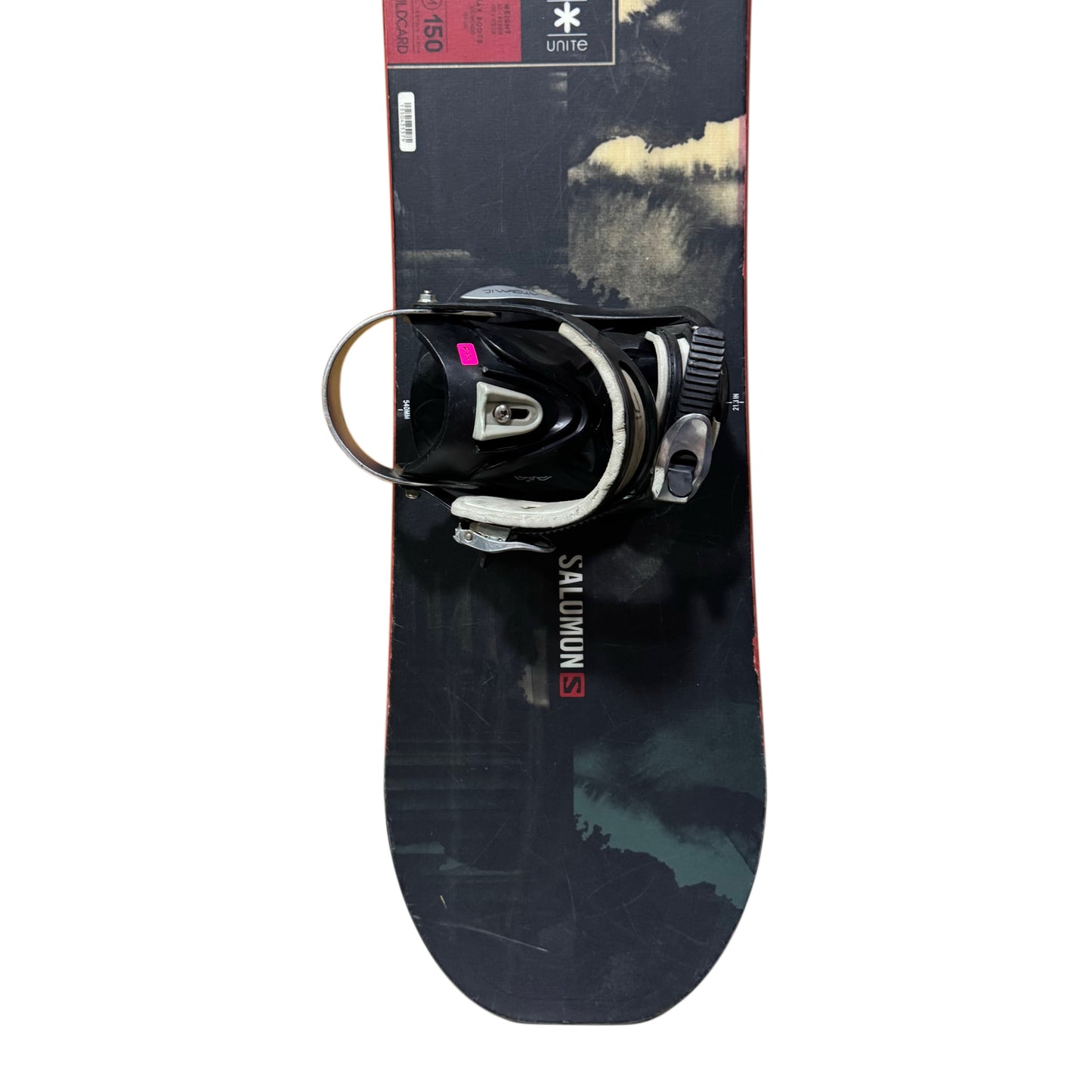 Snowboard 155 cm Salomon + Fijaciones Atomic