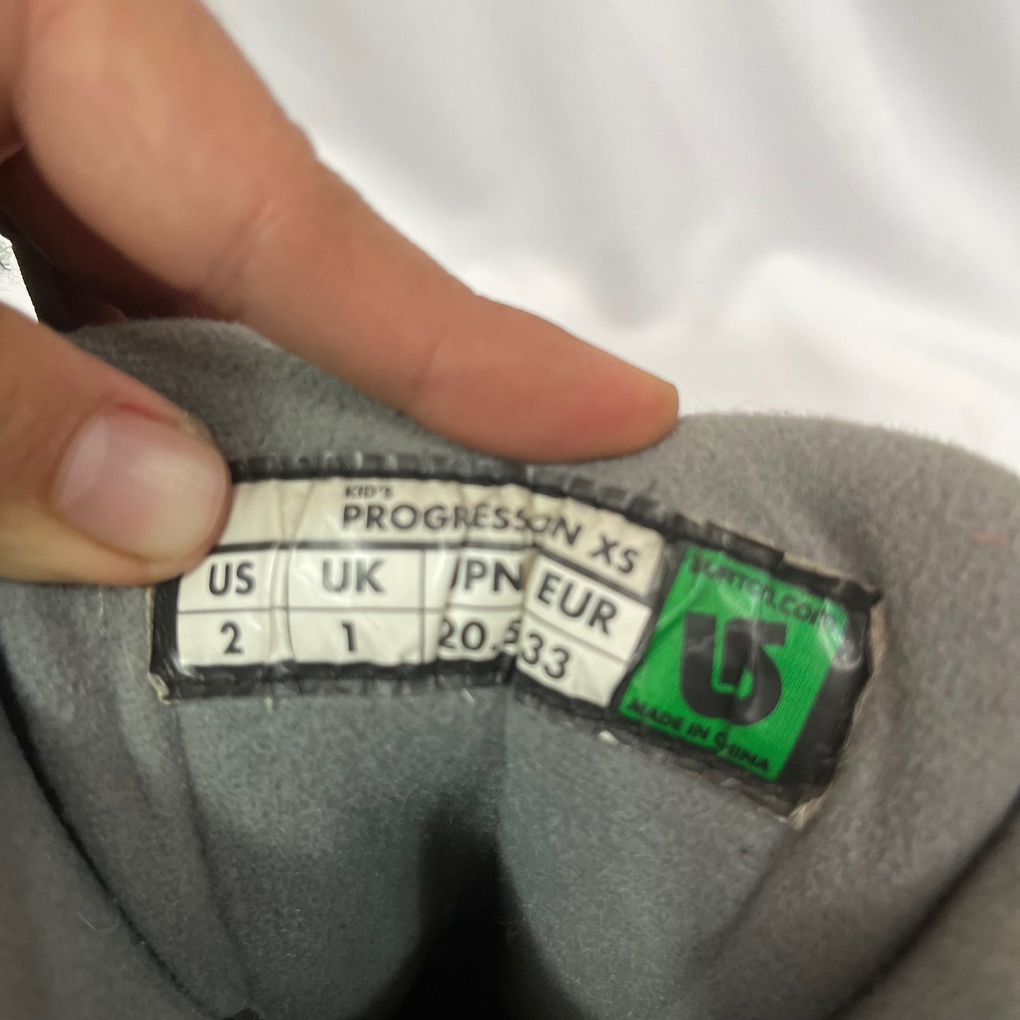 Botas Snowboard 33/ 2US / 20,5CM Burton Progression