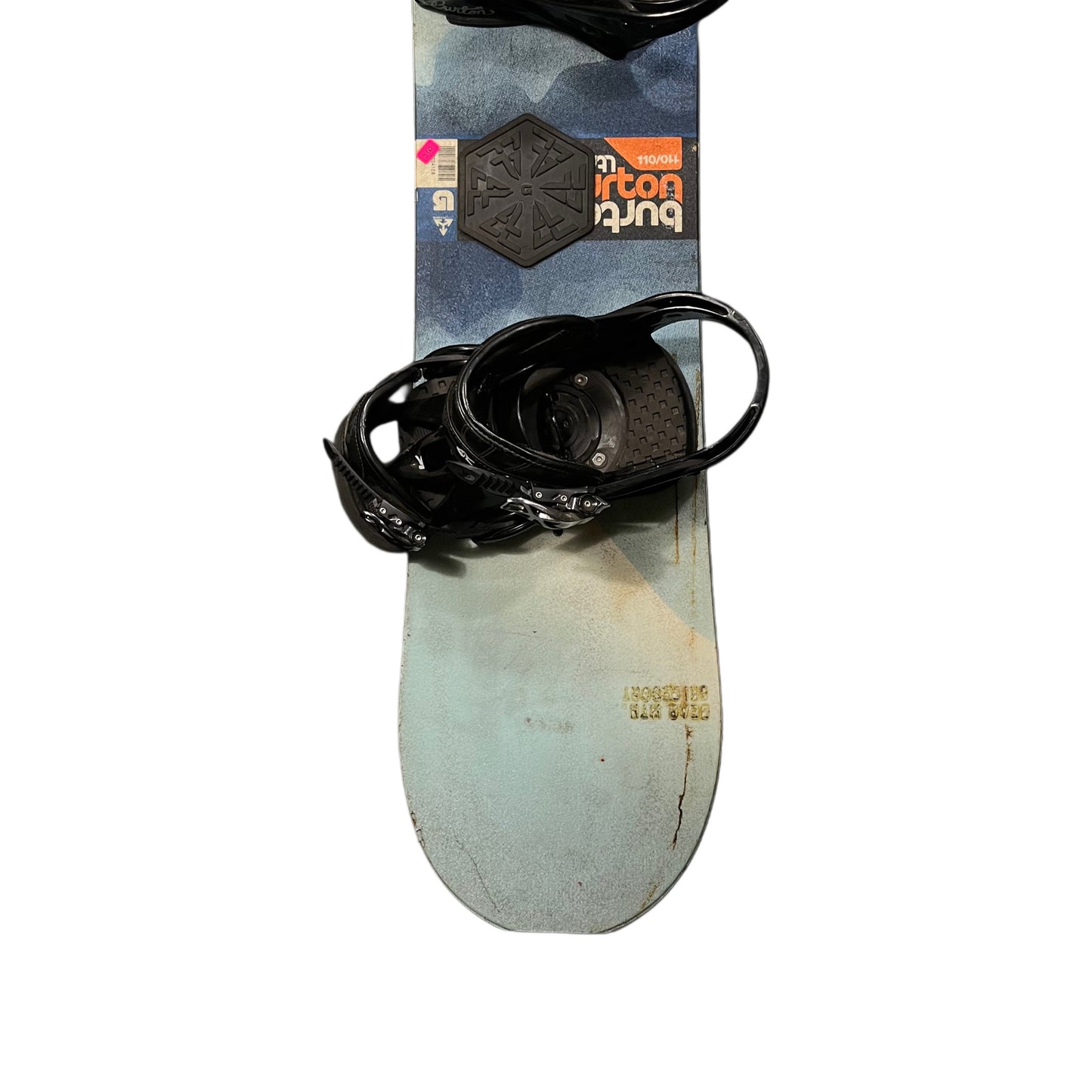 Snowboard 110 cm Burton + fijaciones Burton