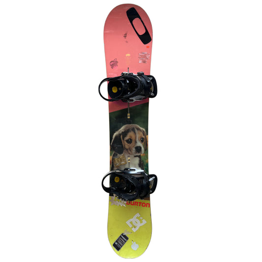 Snowboard 157 cm DC Big Bang + Fijaciones Burton, usado y preparado en el Taller SnowDrop de Temuco (foto 1 de 6)