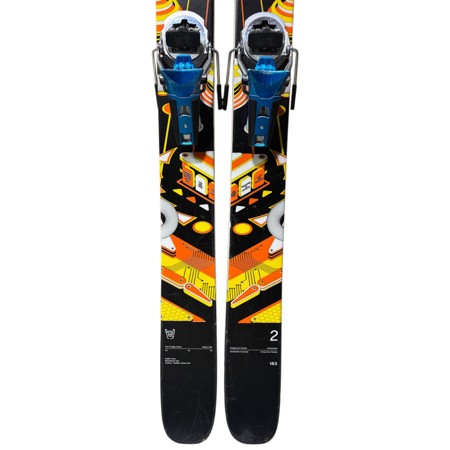 Ski 183 cm Faction Prodigy 2 (2026) con Fijaciones Pivot 15 | Esquís de freestyle, All Mountain, Twin Tip