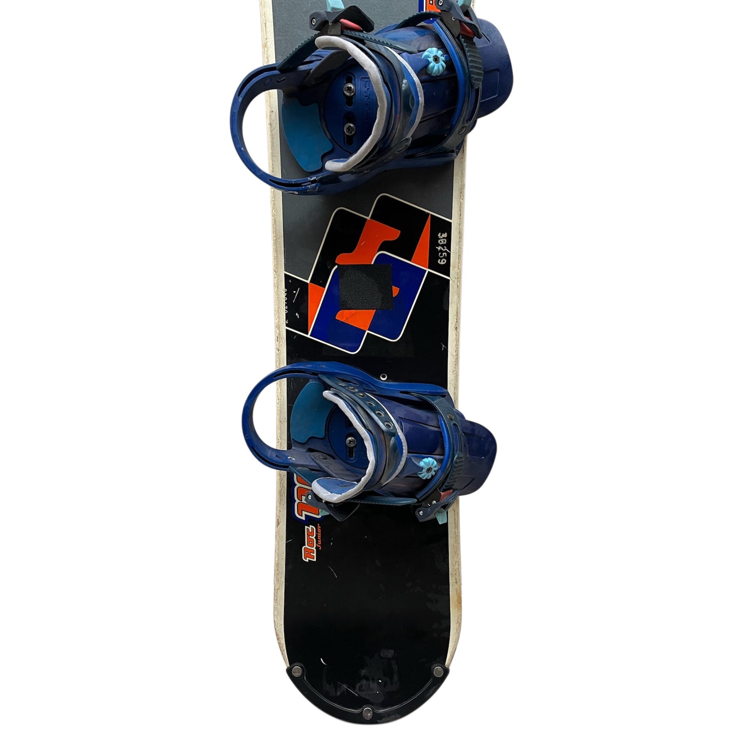 Snowboard 116 cm Rossignol + fijaciones Dynastar