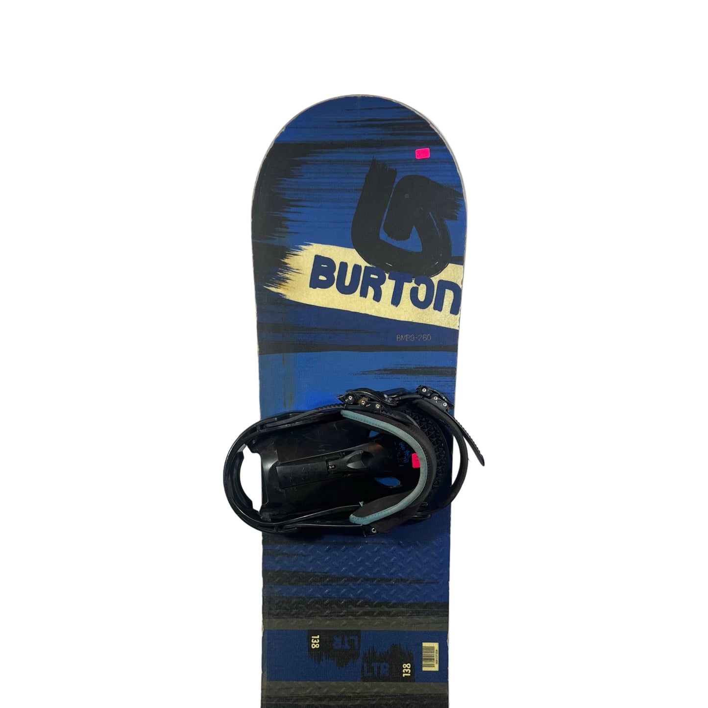 Snowboard 138 cm Burton + fijaciones Burton