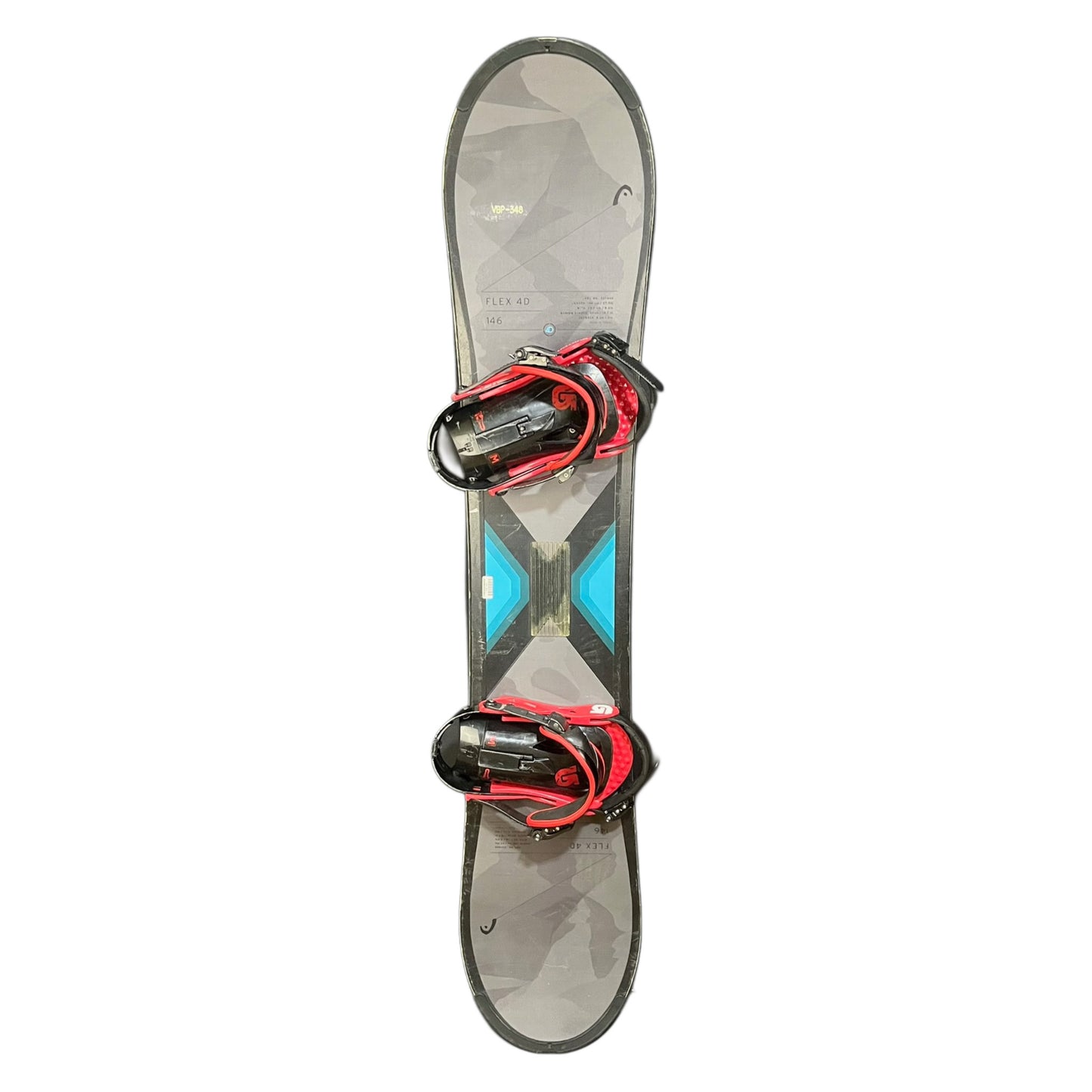 Snowboard 146 cm Head con Fijaciones Burton