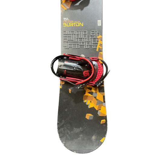 Snowboard 151 cm Burton con Fijaciones Burton