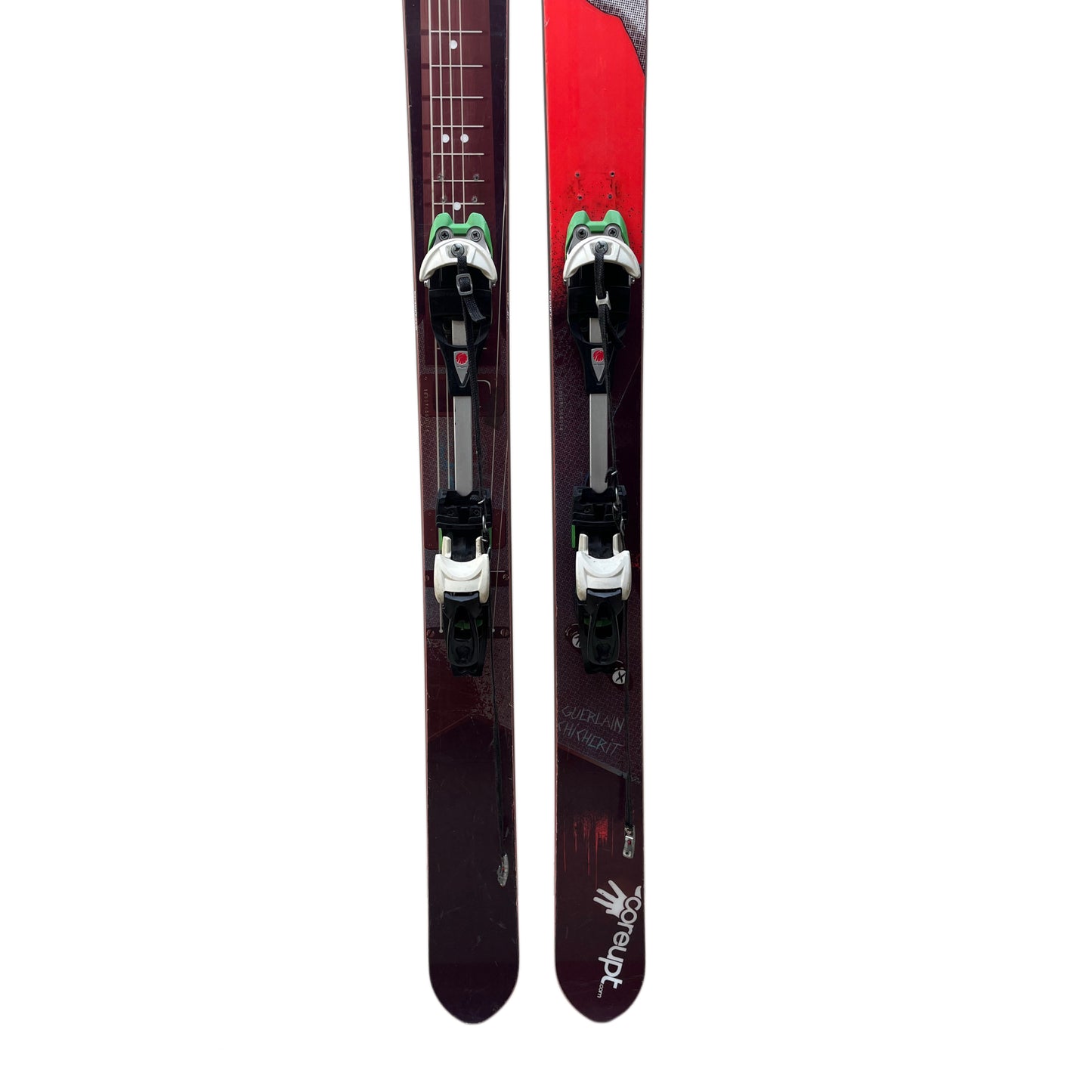 Ski 188 cm CoreUPT Guerlain Chicherit FREERIDE con fijaciones de Randoné y pieles
