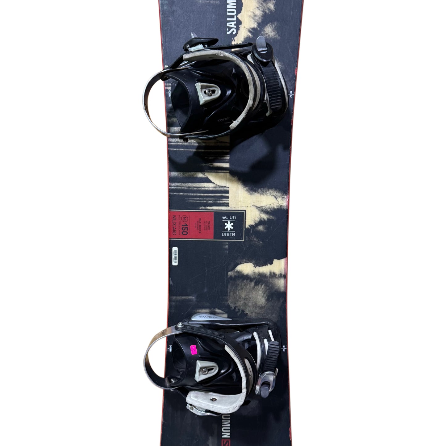 Snowboard 155 cm Salomon + Fijaciones Atomic