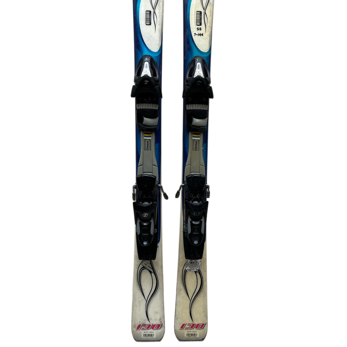 Ski 130 cm Rossignol, usado y preparado en el Taller SnowDrop de Temuco (foto 3 de 5)