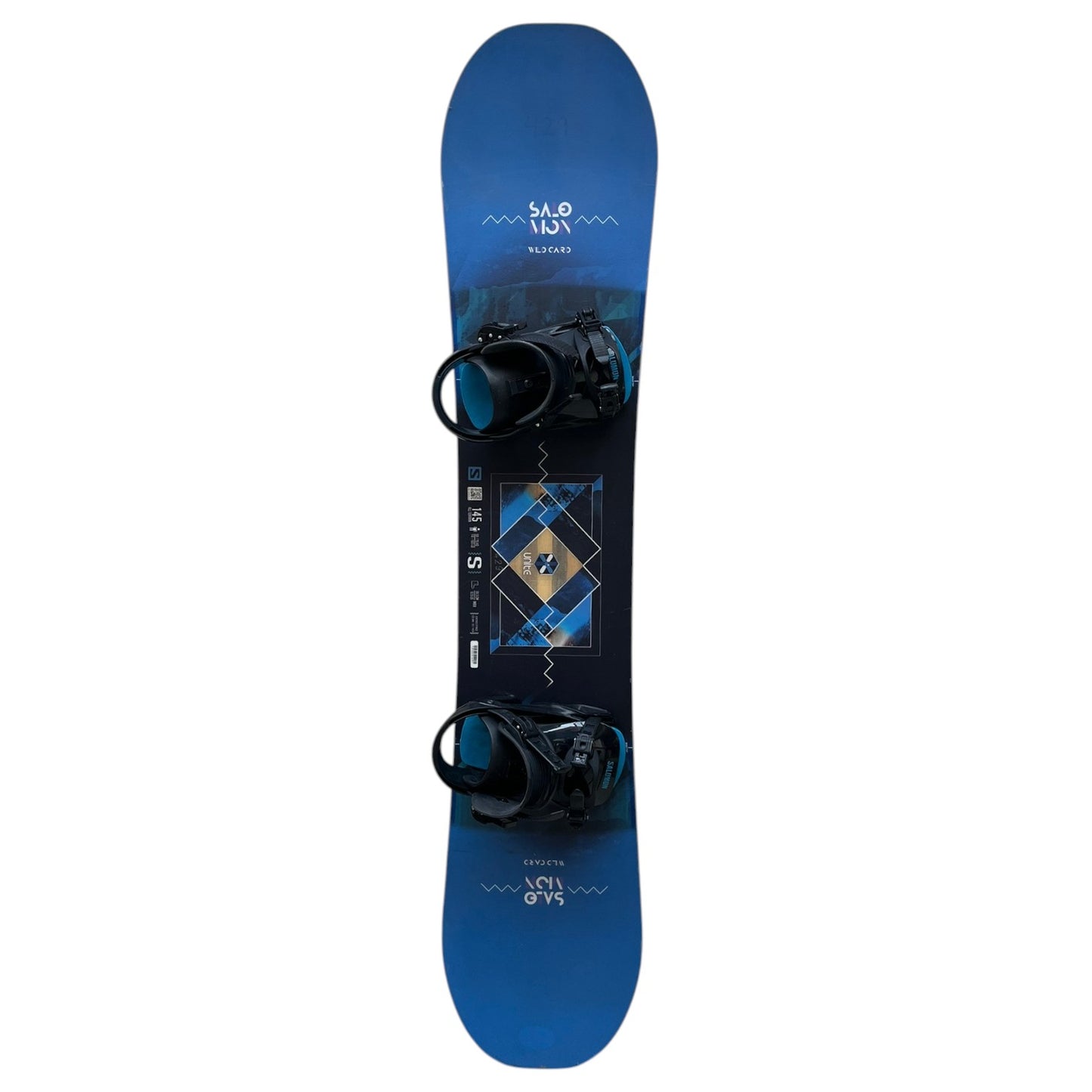 Snowboard 145 cm Salomon Wild Card Unite + Fijaciones Salomon