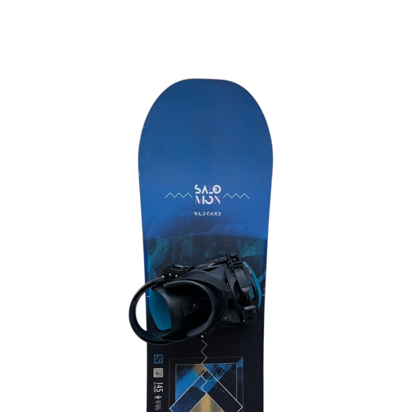 Snowboard 145 cm Salomon Wild Card Unite + Fijaciones Salomon