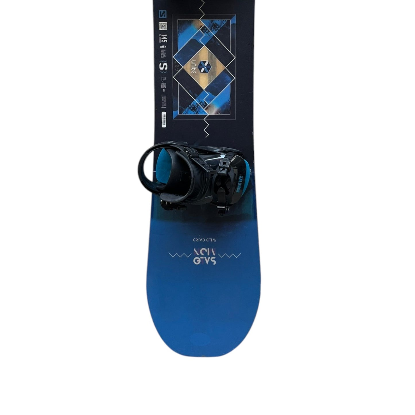 Snowboard 145 cm Salomon Wild Card Unite + Fijaciones Salomon