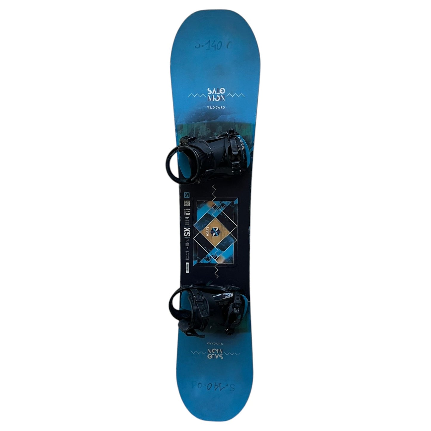 Snowboard 140 cm Salomon Wild Card Unite + Fijaciones Salomon