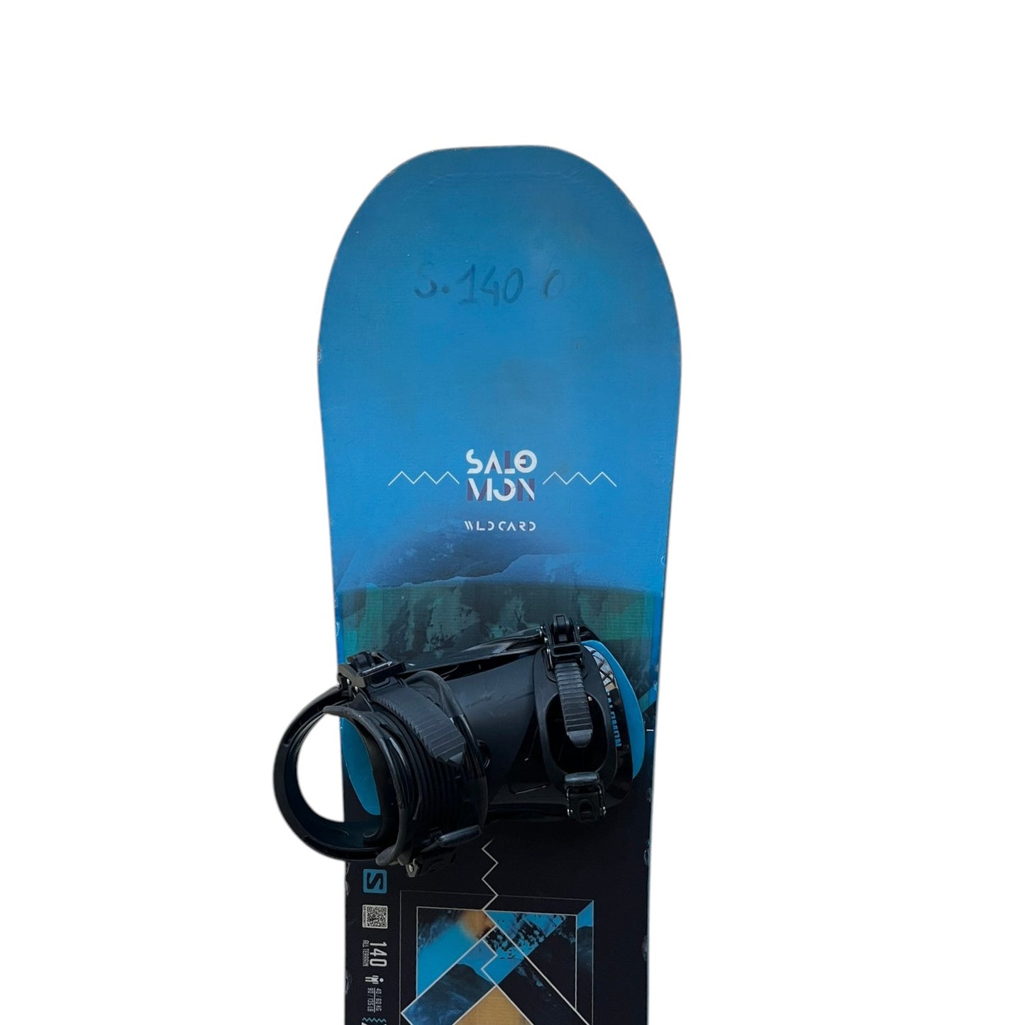 Snowboard 140 cm Salomon Wild Card Unite + Fijaciones Salomon