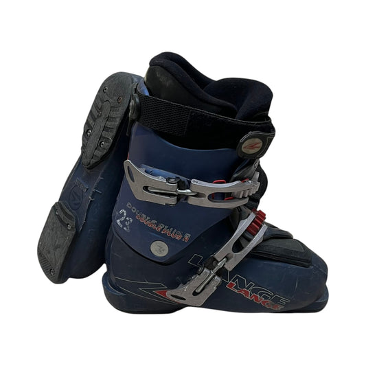 Bota de Ski 23-23,5 cm / EUR 36-37 / Lange Double Plus R, usado y preparado en el Taller SnowDrop de Temuco (foto 1 de 5)