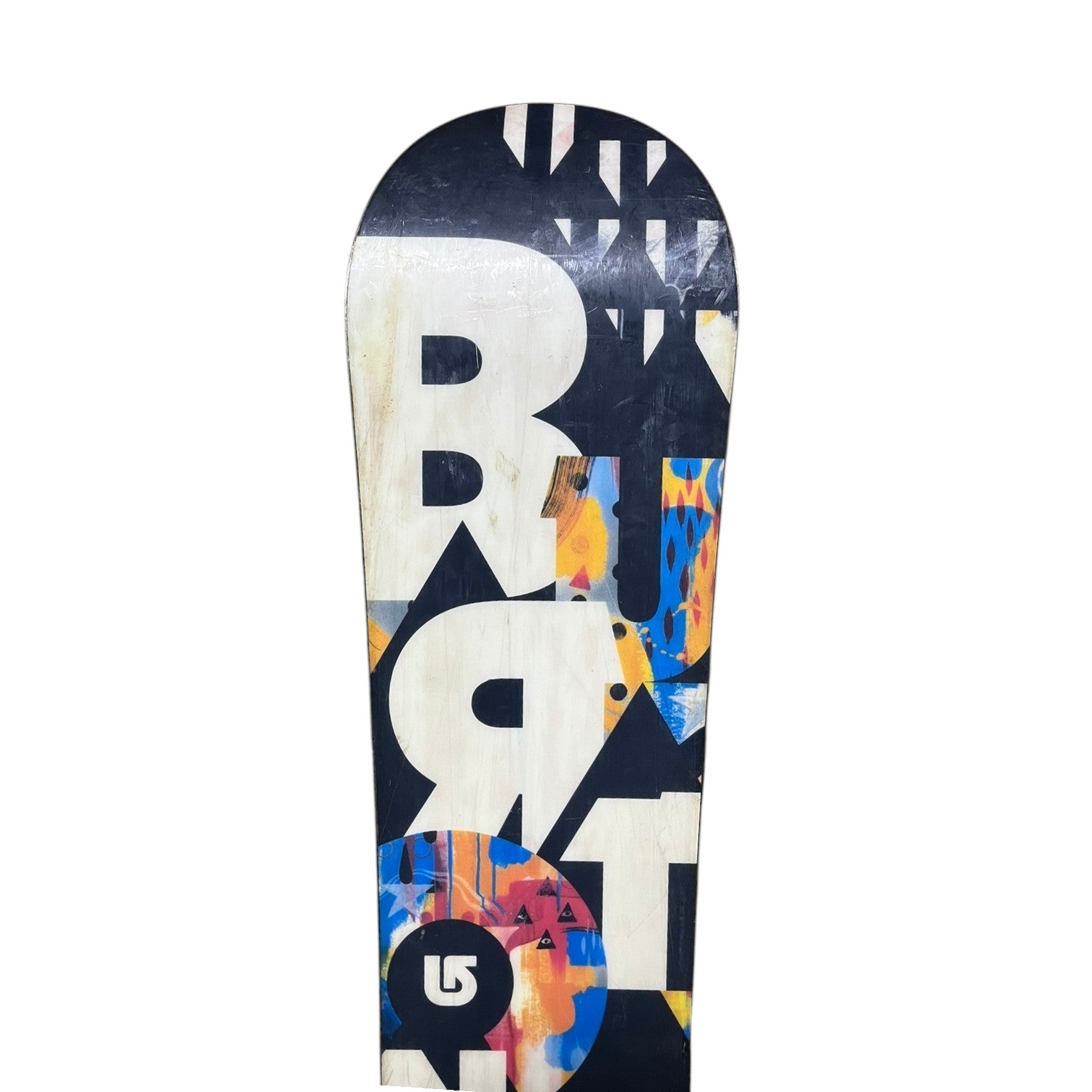 Snowboard 157 cm Burton Operator Wide + Fijaciones Burton Mission (Tabla con DETALLE), usado y preparado en el Taller SnowDrop de Temuco (foto 5 de 6)