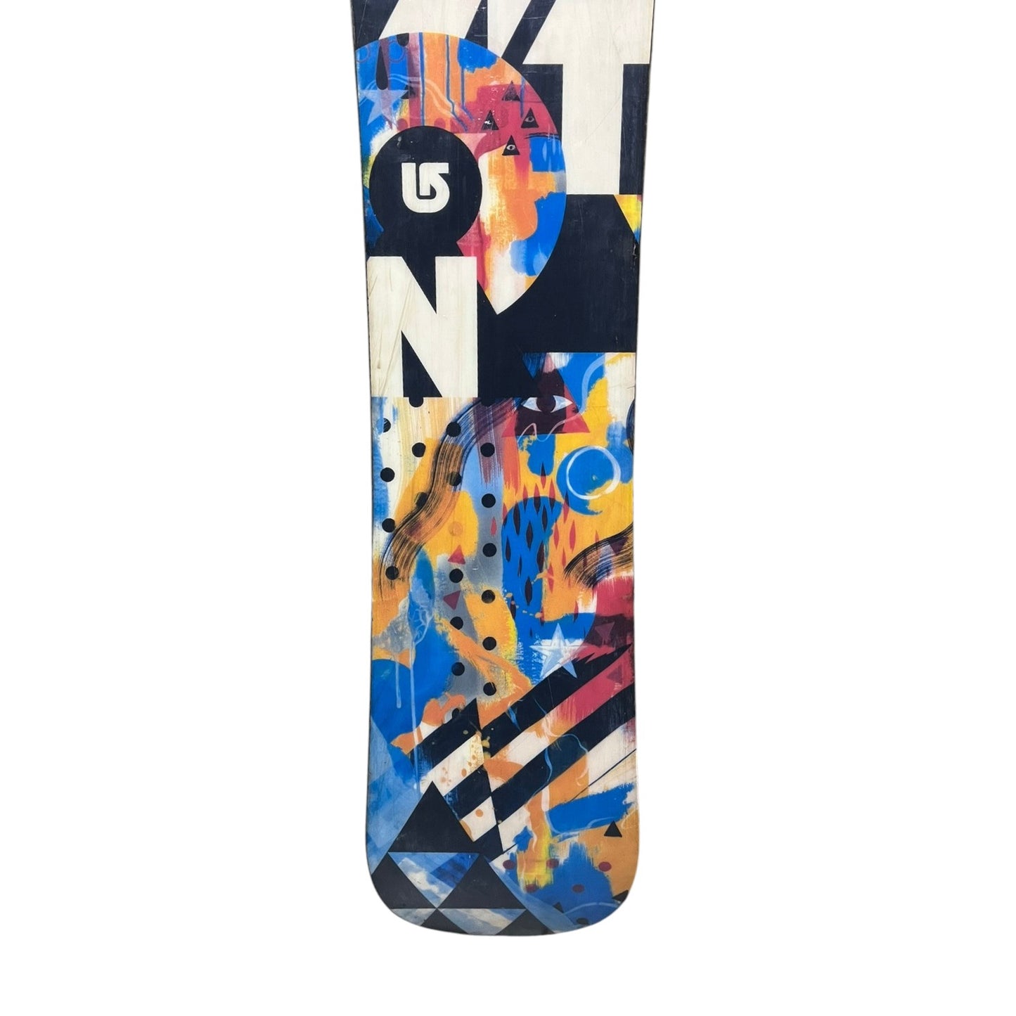 Snowboard 157 cm Burton Operator Wide + Fijaciones Burton Mission (Tabla con DETALLE), usado y preparado en el Taller SnowDrop de Temuco (foto 6 de 6)