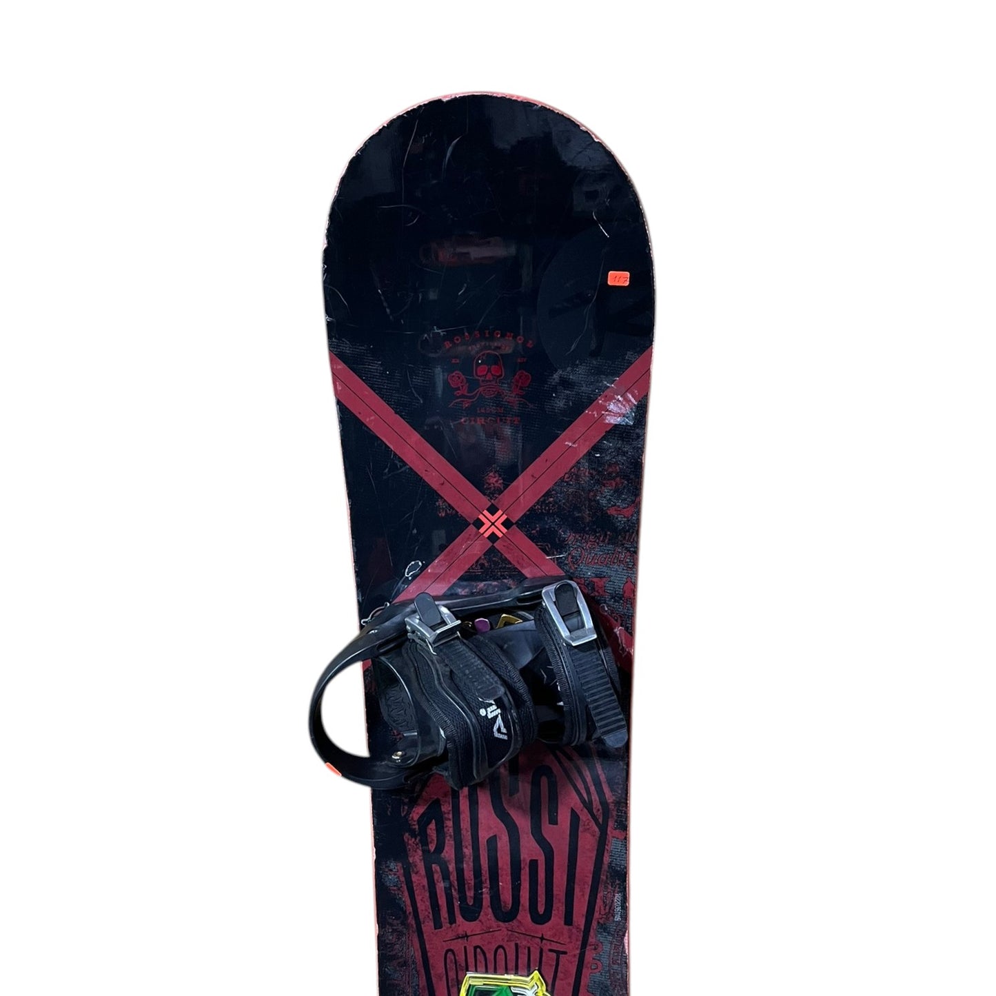Snowboard 145 cm Rossignol Circuit + Fijaciones Snowboard, usado y preparado en el Taller SnowDrop de Temuco (foto 3 de 6)