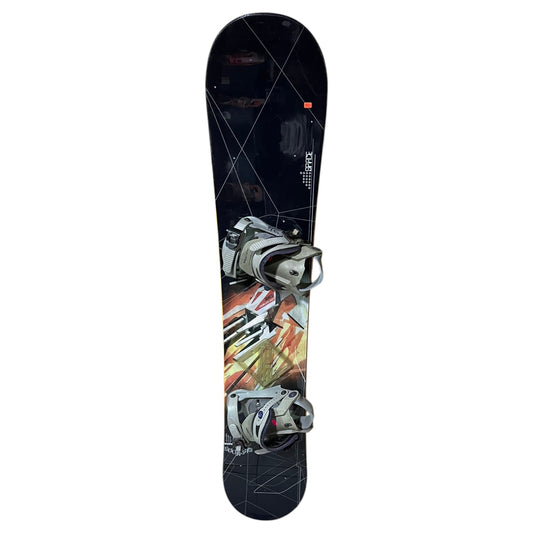 Snowboard 155 cm Snowjam Space + Fijaciones Salomon