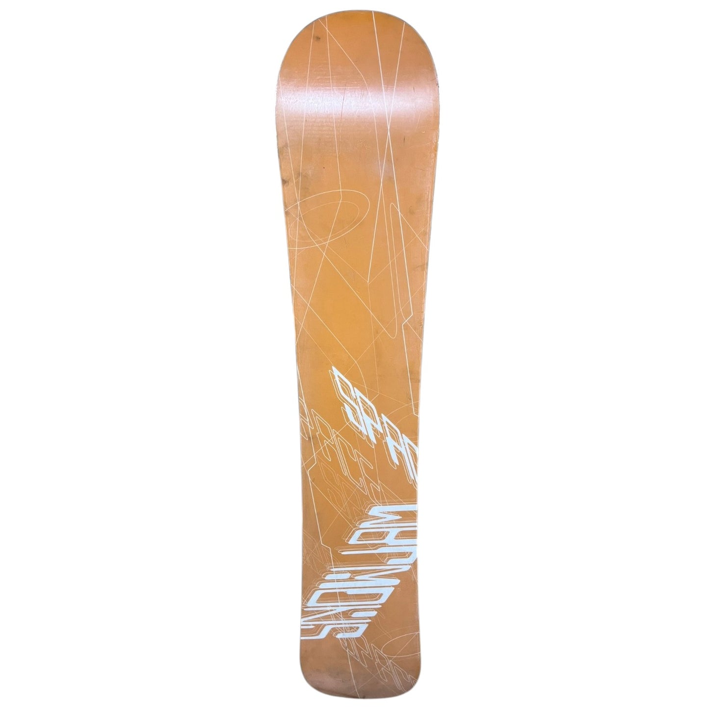 Snowboard 155 cm Snowjam Space + Fijaciones Salomon, usado y preparado en el Taller SnowDrop de Temuco (foto 2 de 6)